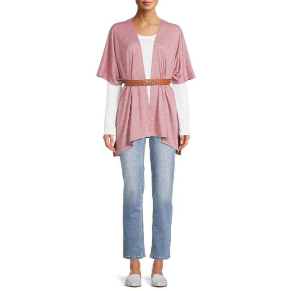 Women's Rose Heather Multi Wear Wrap - Picture 2 of 6